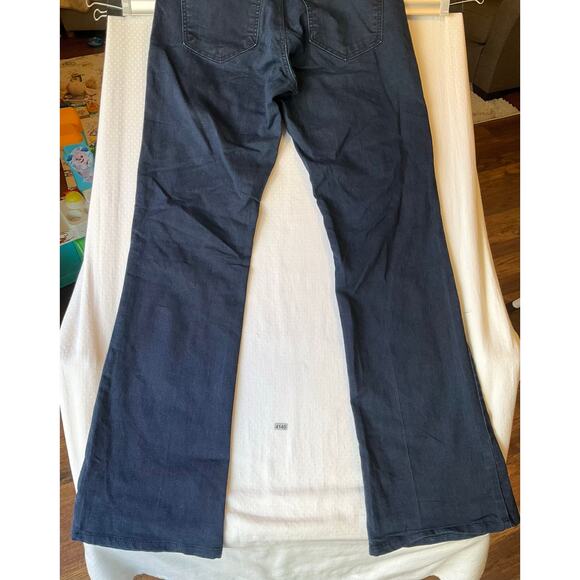 KUT Josephine Women Flared Jeans size 27 Blue Mid Rise Stretch Slim Bootcut - Picture 11 of 12